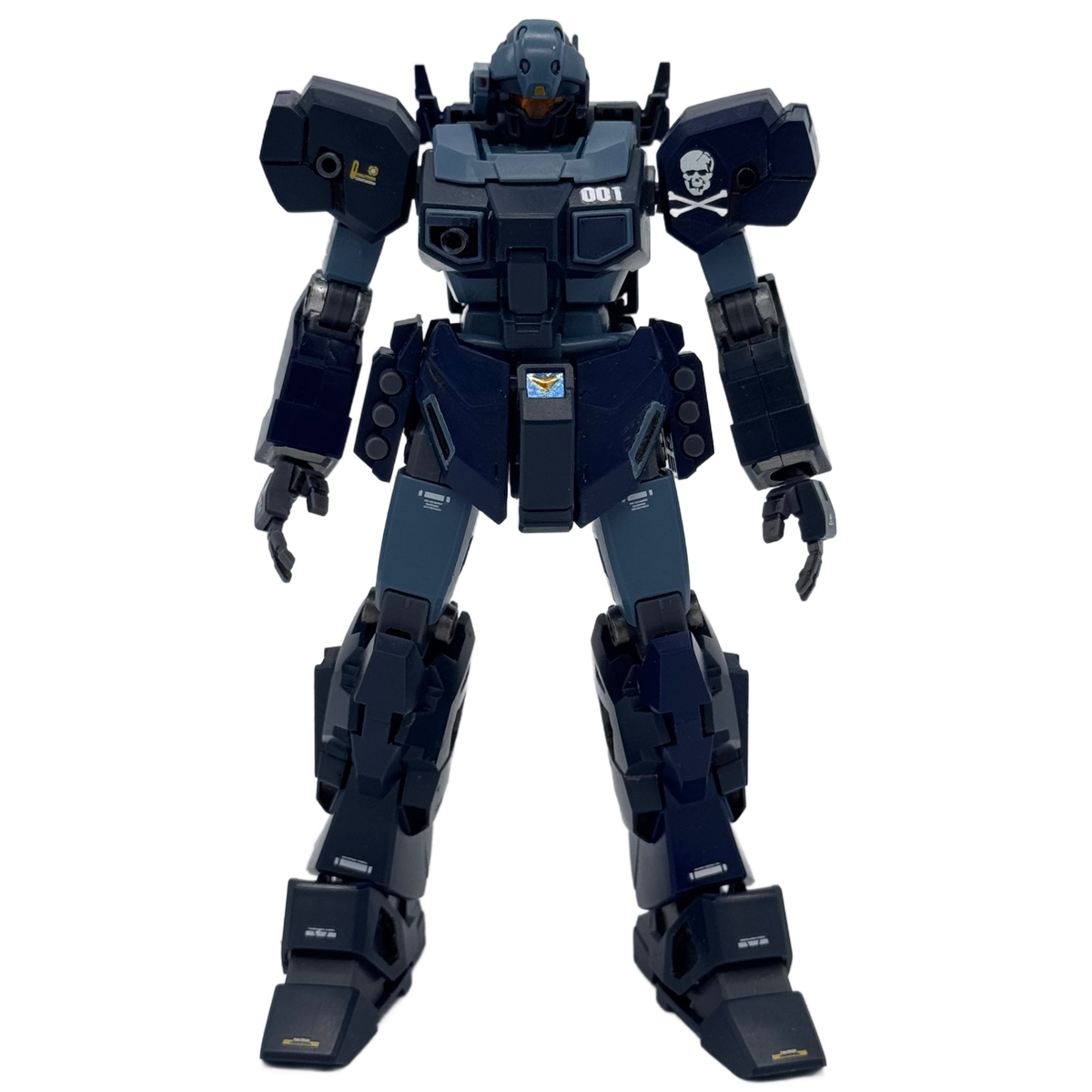 Custom HG GM Sniper II & Astray — Crossbones Faction Two-Kit Set w/ matching LBASE and LEDs
