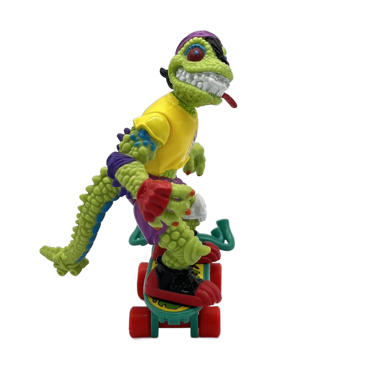 1990 TMNT Playmates Teenage Mutant Ninja Turtles MONDO GECKO Complete