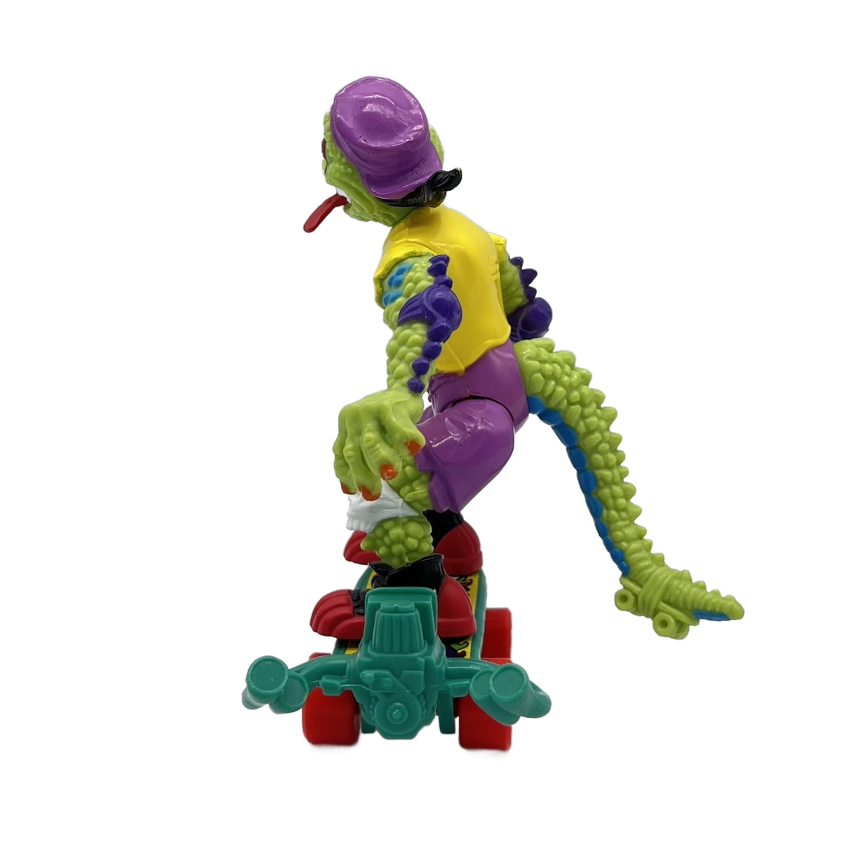 1990 TMNT Playmates Teenage Mutant Ninja Turtles MONDO GECKO Complete