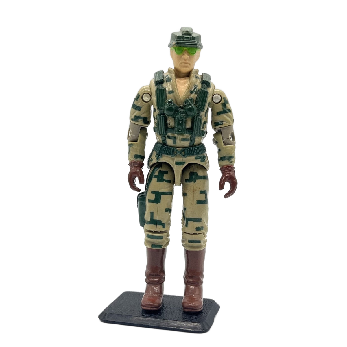 1989 Hasbro G.I. Joe RECOIL (V1) – Near Complete w/ Gear – Vintage