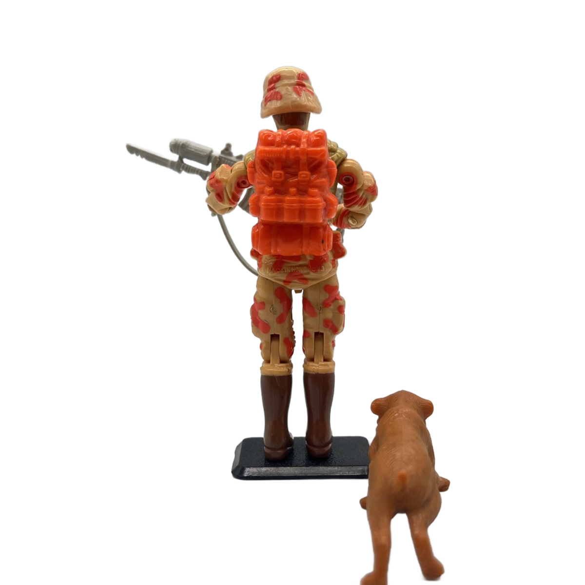 1988 Hasbro G.I. Joe SPEARHEAD & MAX (V1) – Near Complete – Vintage