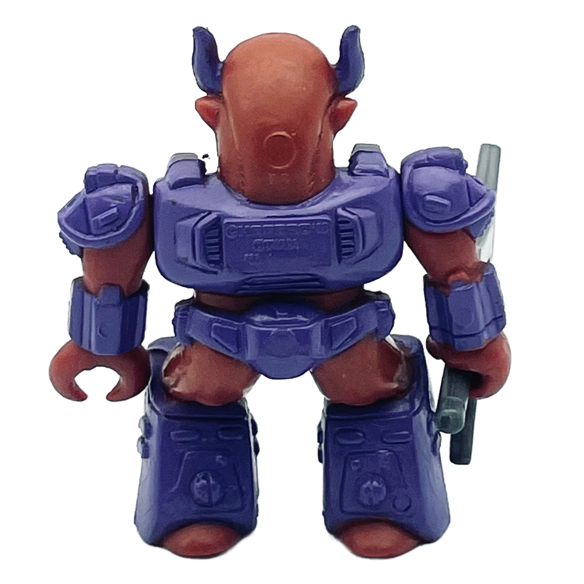 Bloodthirsty Bison — Wood Rub — Battle Beasts Figure (Hasbro/Takara, 1986)