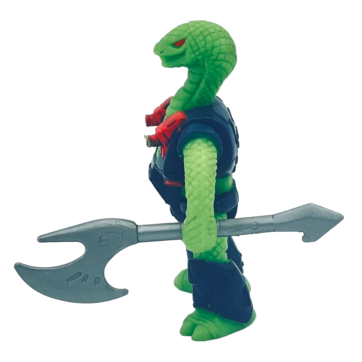 Triple Threat Snake — Water Rub — Battle Beasts Figure (Hasbro/Takara, 1986)