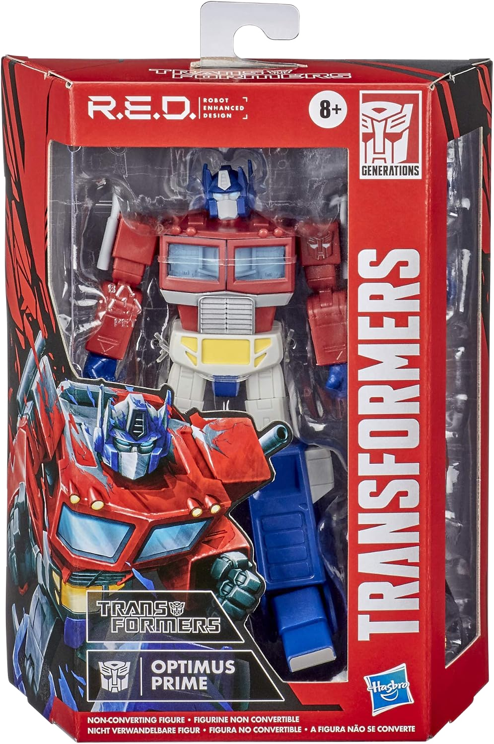 Hasbro Transformers Generations R.E.D. Optimus Prime Action Figure