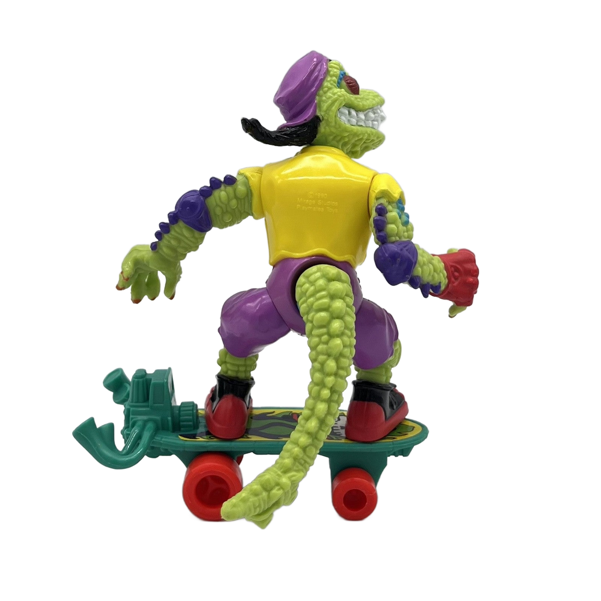 1990 TMNT Playmates Teenage Mutant Ninja Turtles MONDO GECKO Complete