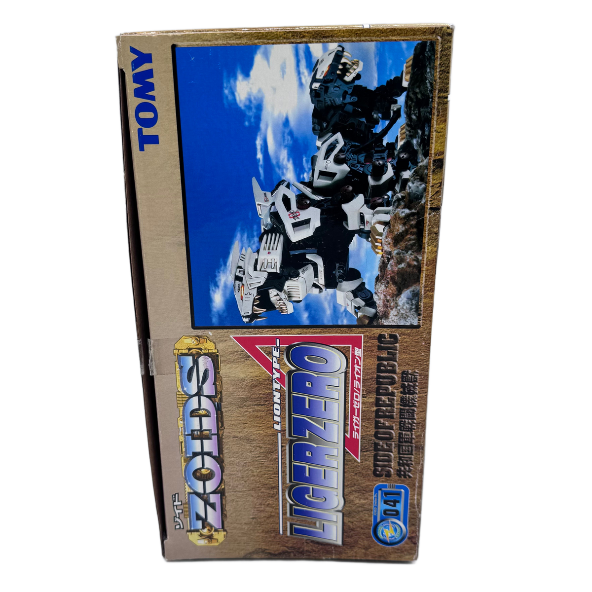 Tomy Zoids Liger Zero 041 1/72 Model Kit 1999 — Open Box Complete Unbuilt