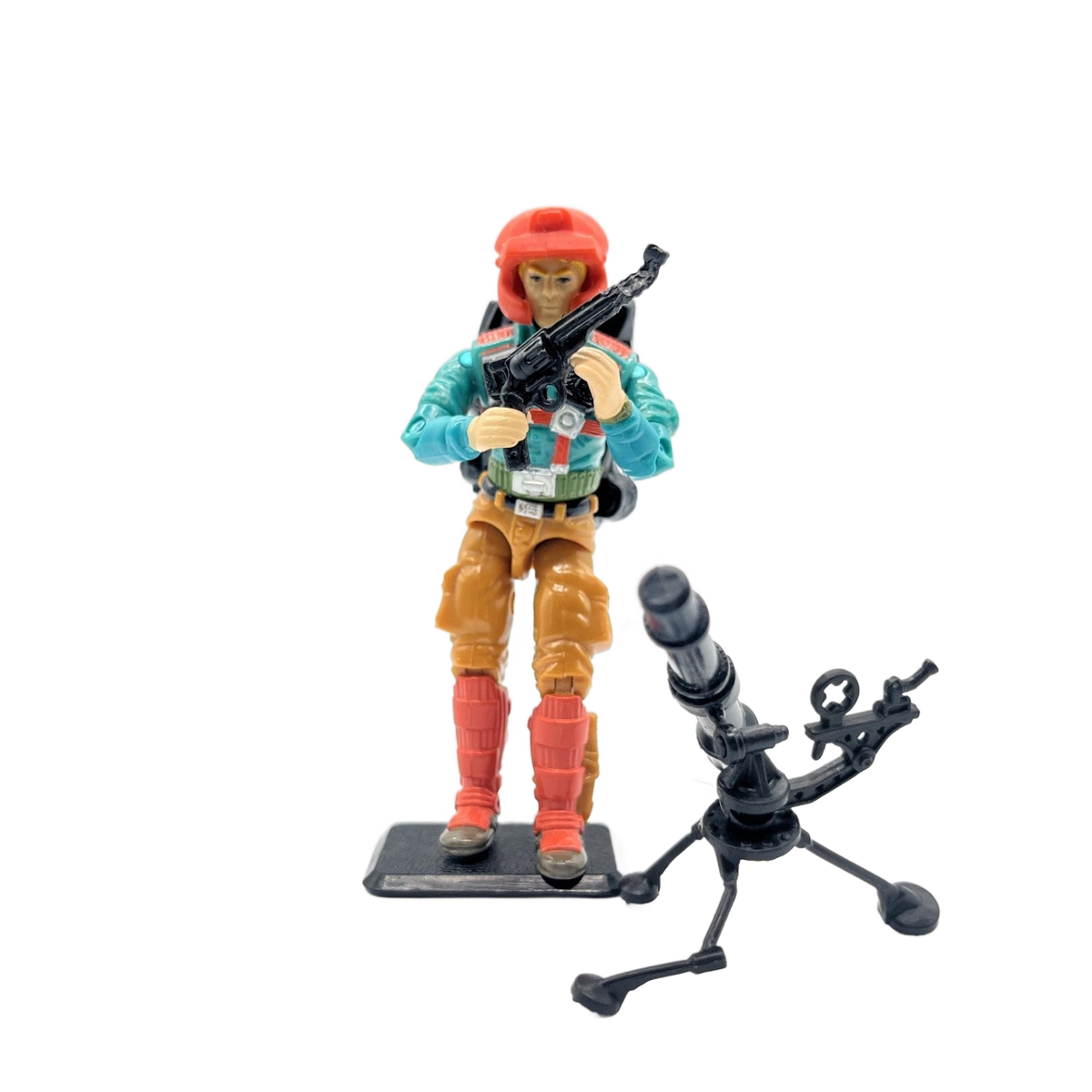 1988 Hasbro G.I. Joe DOWNTOWN (V1) – Near Complete w/ Gear – Vintage