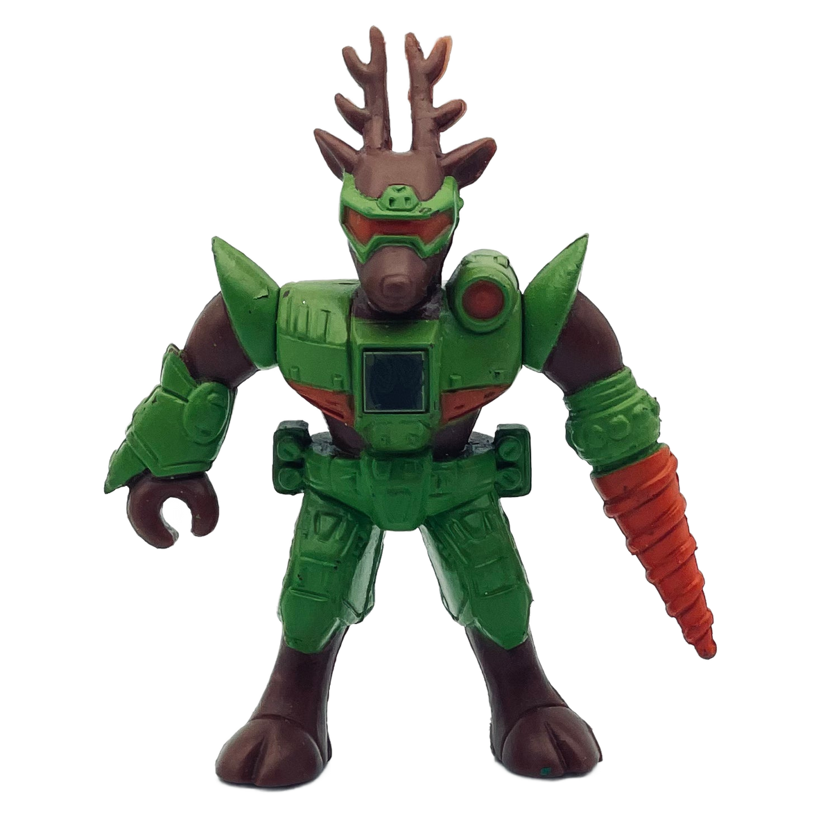 Deer Stalker — Fire Rub — Battle Beasts Figure (Hasbro/Takara, 1986) No Weapon