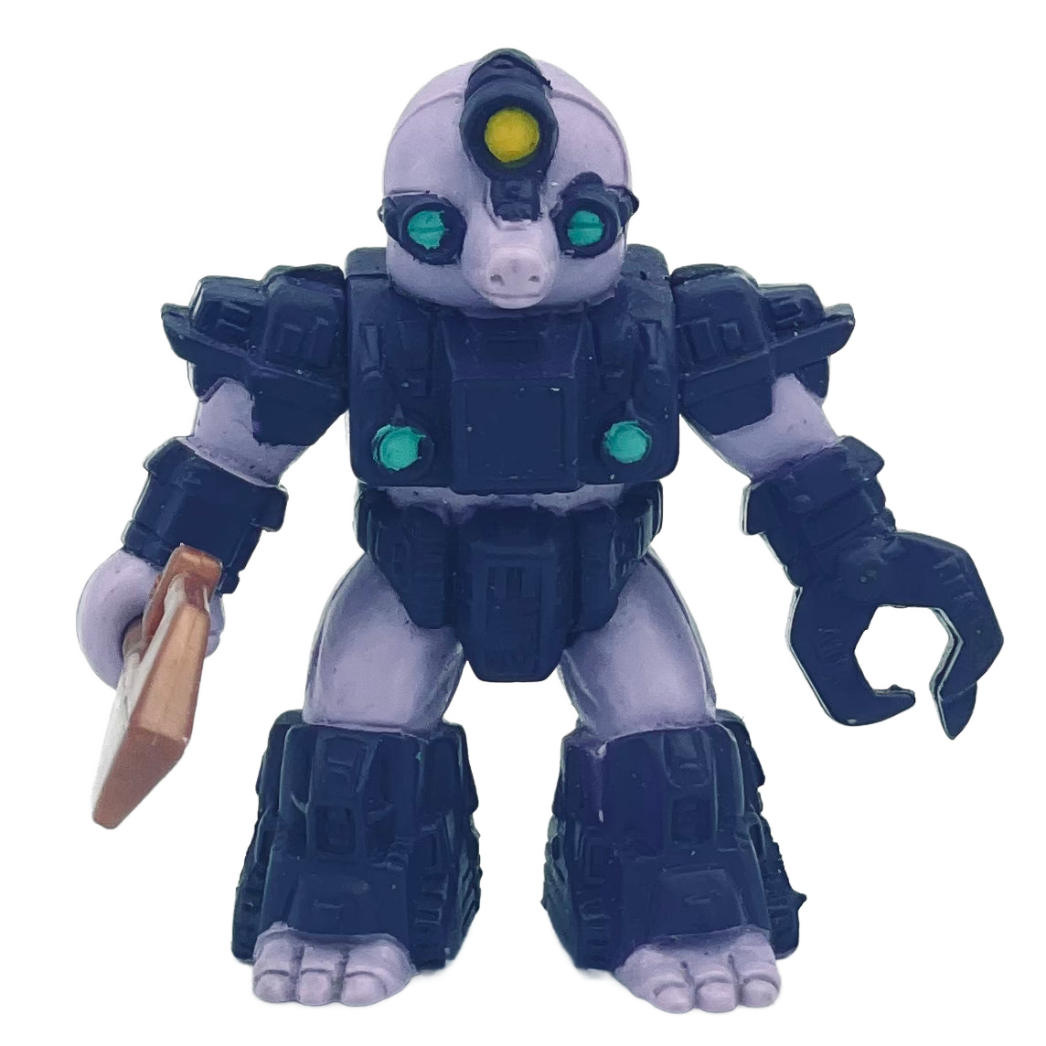 Miner Mole — No Rub — Battle Beasts Figure (Hasbro/Takara, 1986)