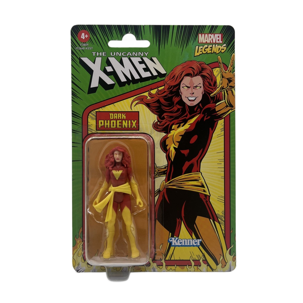 Hasbro Marvel Legends Series Dark Phoenix 3.75" Kenner Retro Action Figure 2022 New Carded