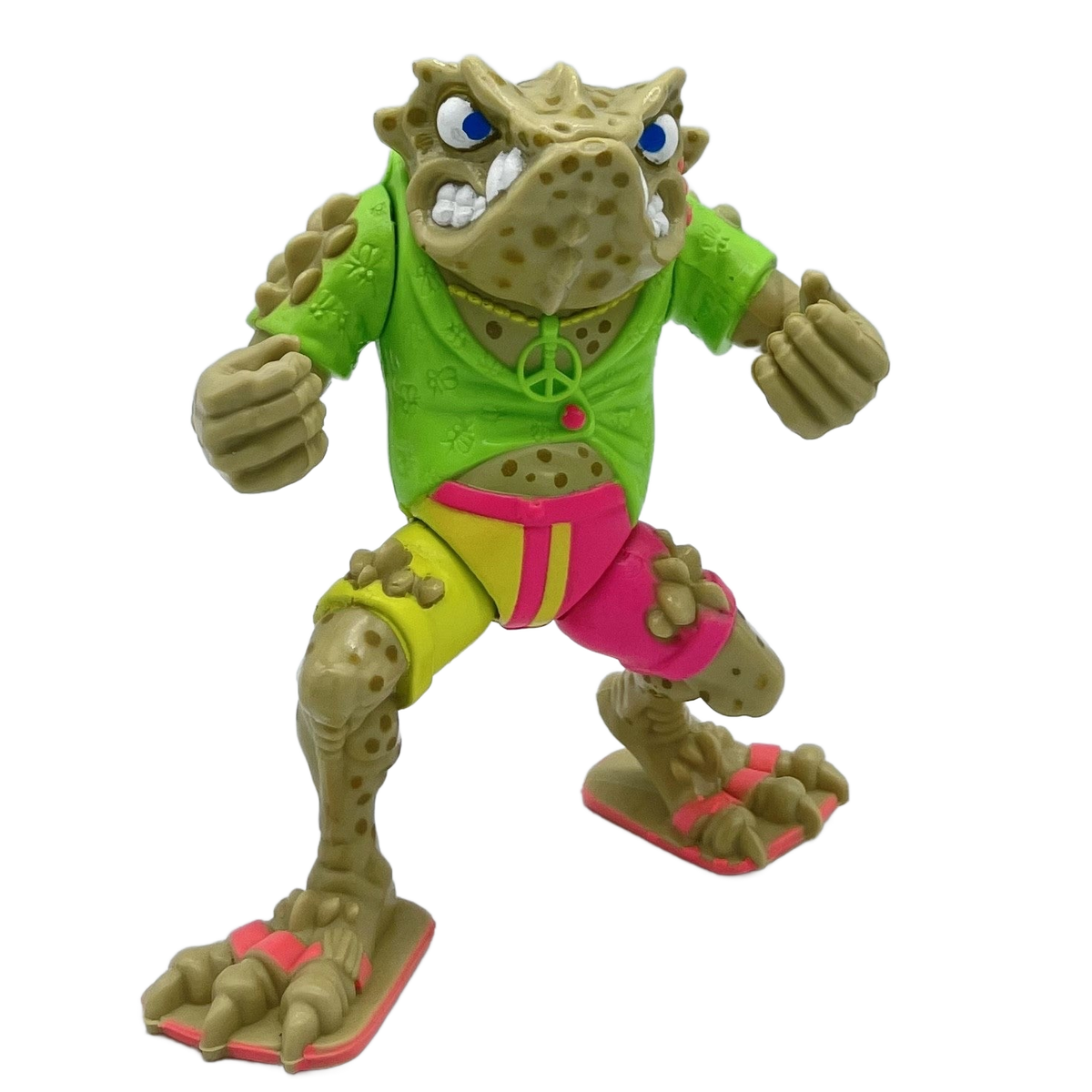 1990 TMNT Teenage Mutant Ninja Turtles – NAPOLEON BONAFROG – Near Complete