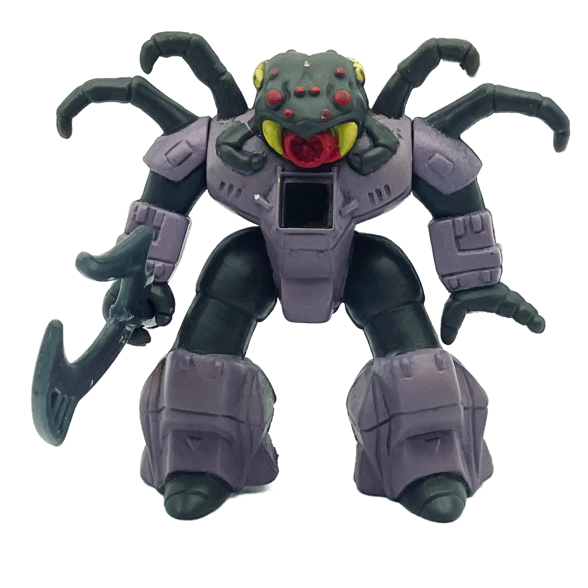 Web Slinger Spider — Wood Rub — Battle Beasts Figure (Hasbro/Takara, 1986)