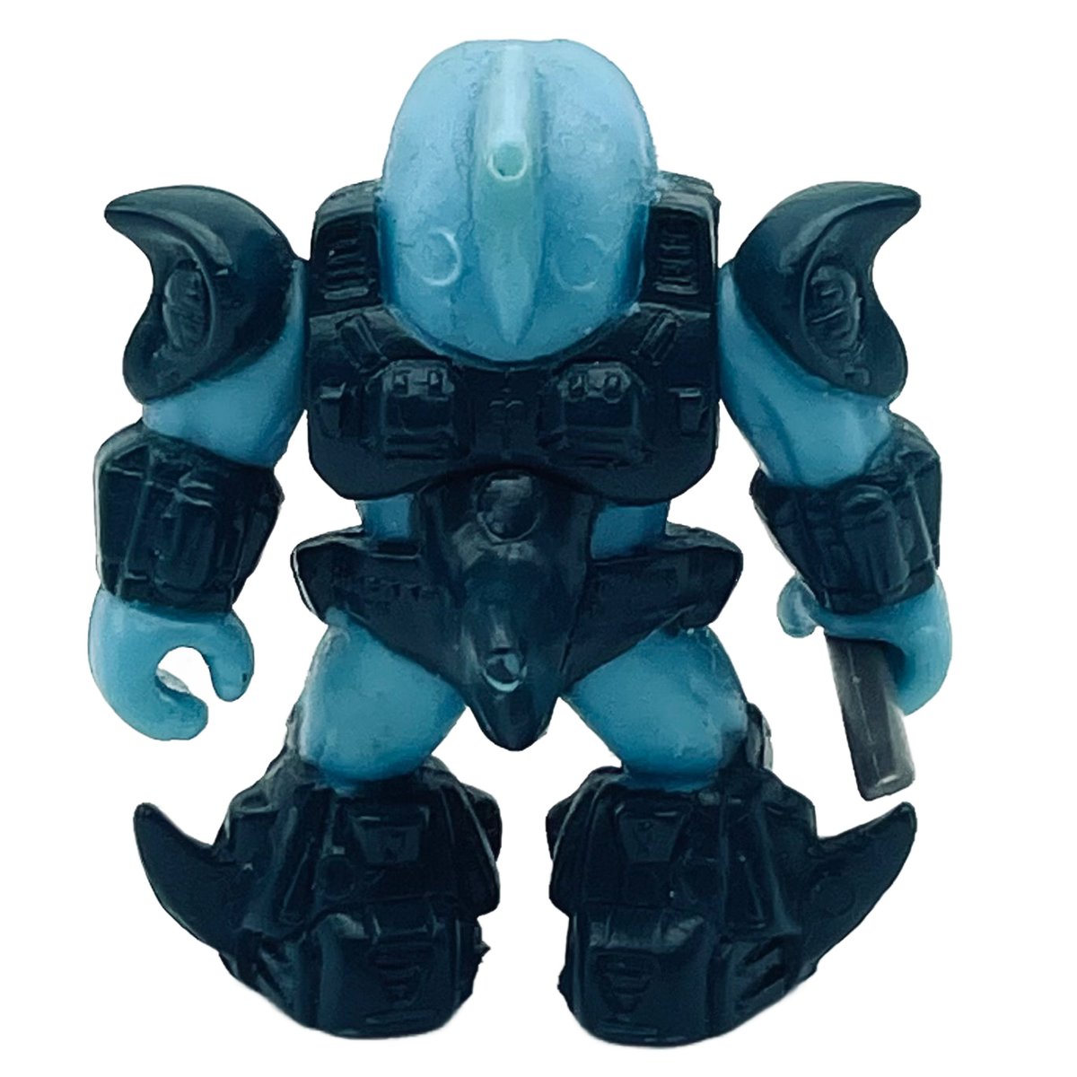 Sawtooth Shark — Wood Rub — Battle Beasts Figure (Hasbro/Takara, 1986) Factory Defect