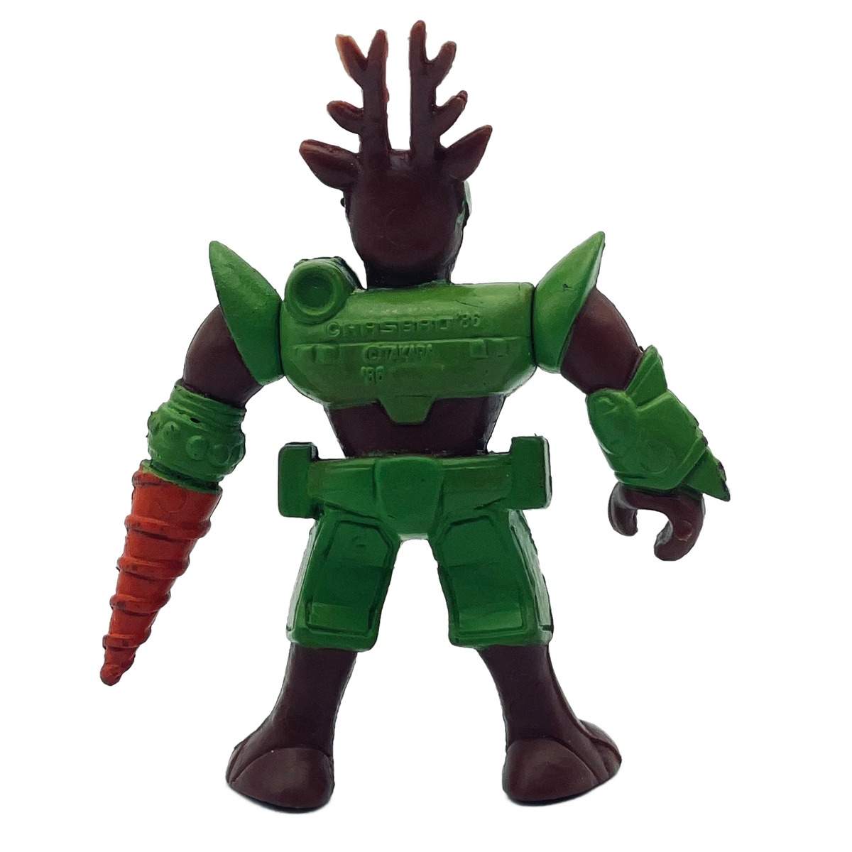 Deer Stalker — Fire Rub — Battle Beasts Figure (Hasbro/Takara, 1986) No Weapon
