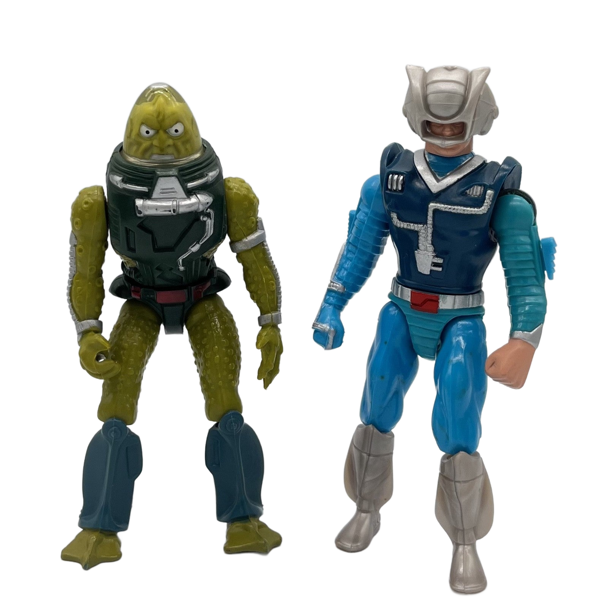 1988 New Adventures of He-Man Lot of 2 – Flipshot & Slushhead – Incomplete