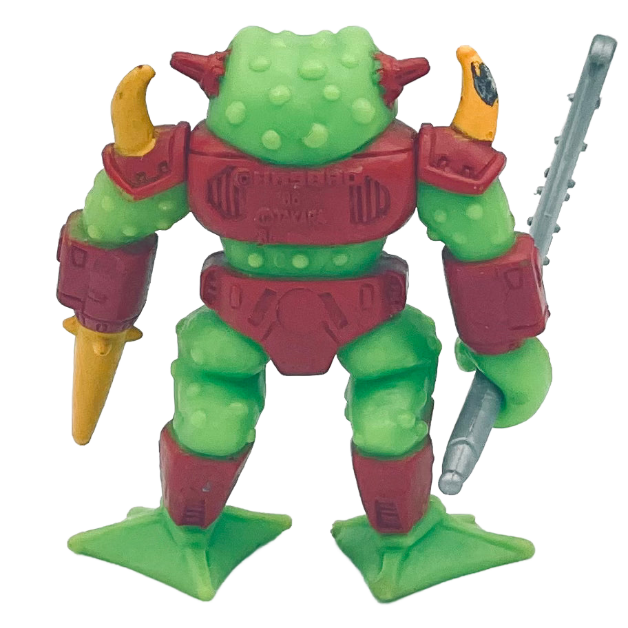 Horny Toad — Water Rub — Battle Beasts Figure (Hasbro/Takara, 1986)