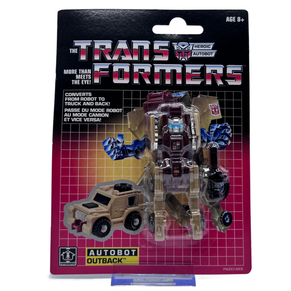 Hasbro Transformers G1 Autobot Outback — 2017 Reissue, New Carded