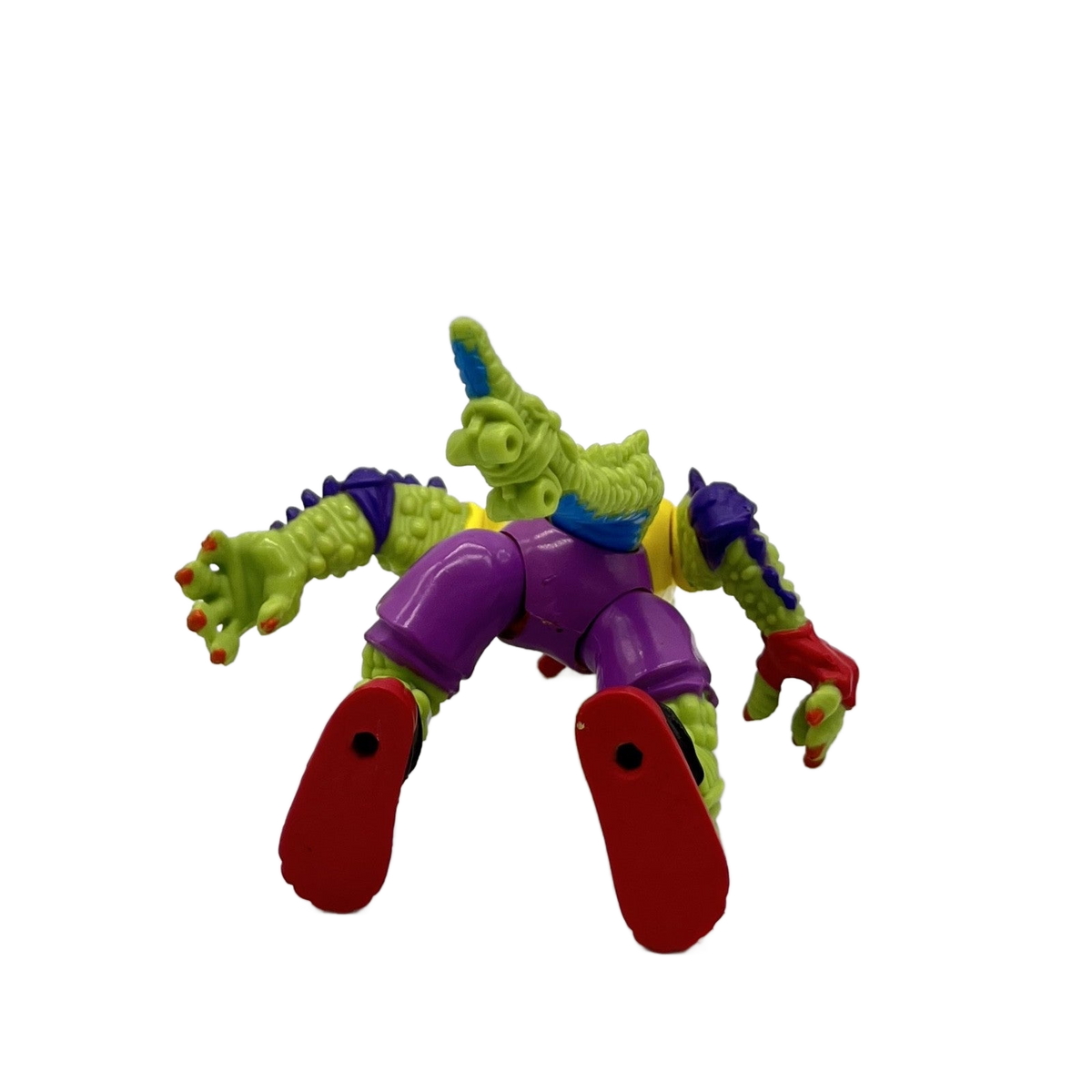 1990 TMNT Playmates Teenage Mutant Ninja Turtles MONDO GECKO Complete
