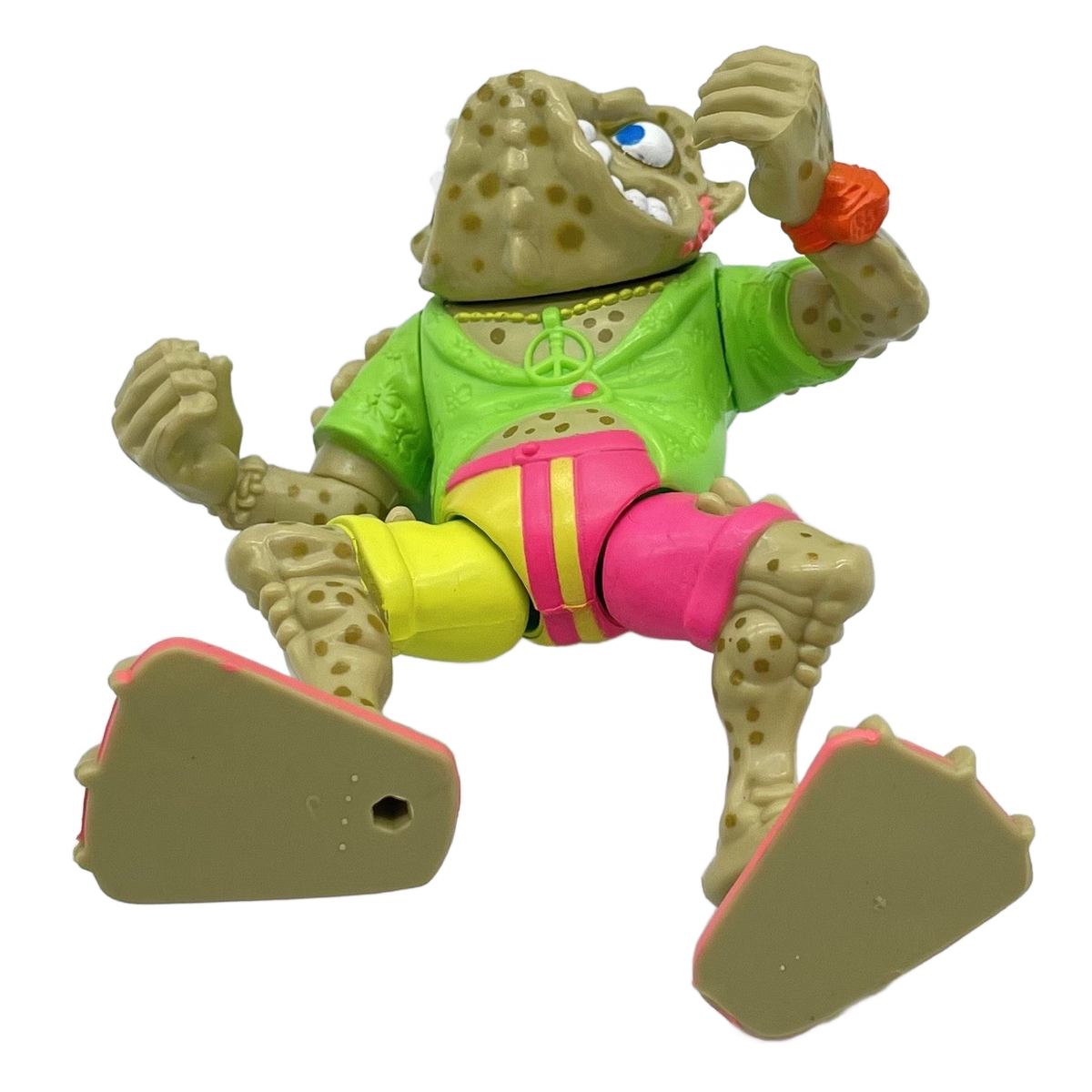 1990 TMNT Teenage Mutant Ninja Turtles – NAPOLEON BONAFROG – Near Complete