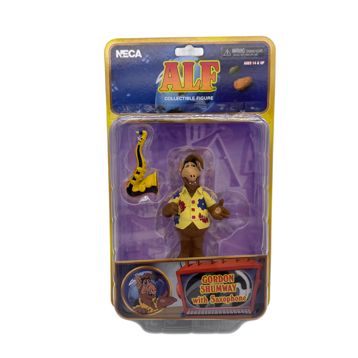 NECA ALF Collectible Figure – Gordon Shumway with Saxophone