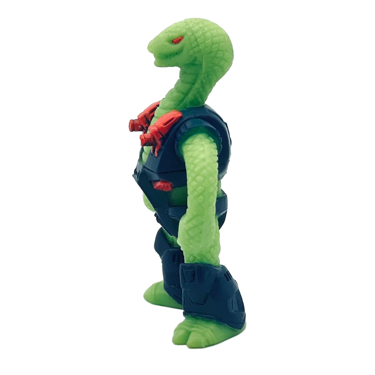 Triple Threat Snake — Water Rub — Battle Beasts Figure (Hasbro/Takara, 1986) No Weapon
