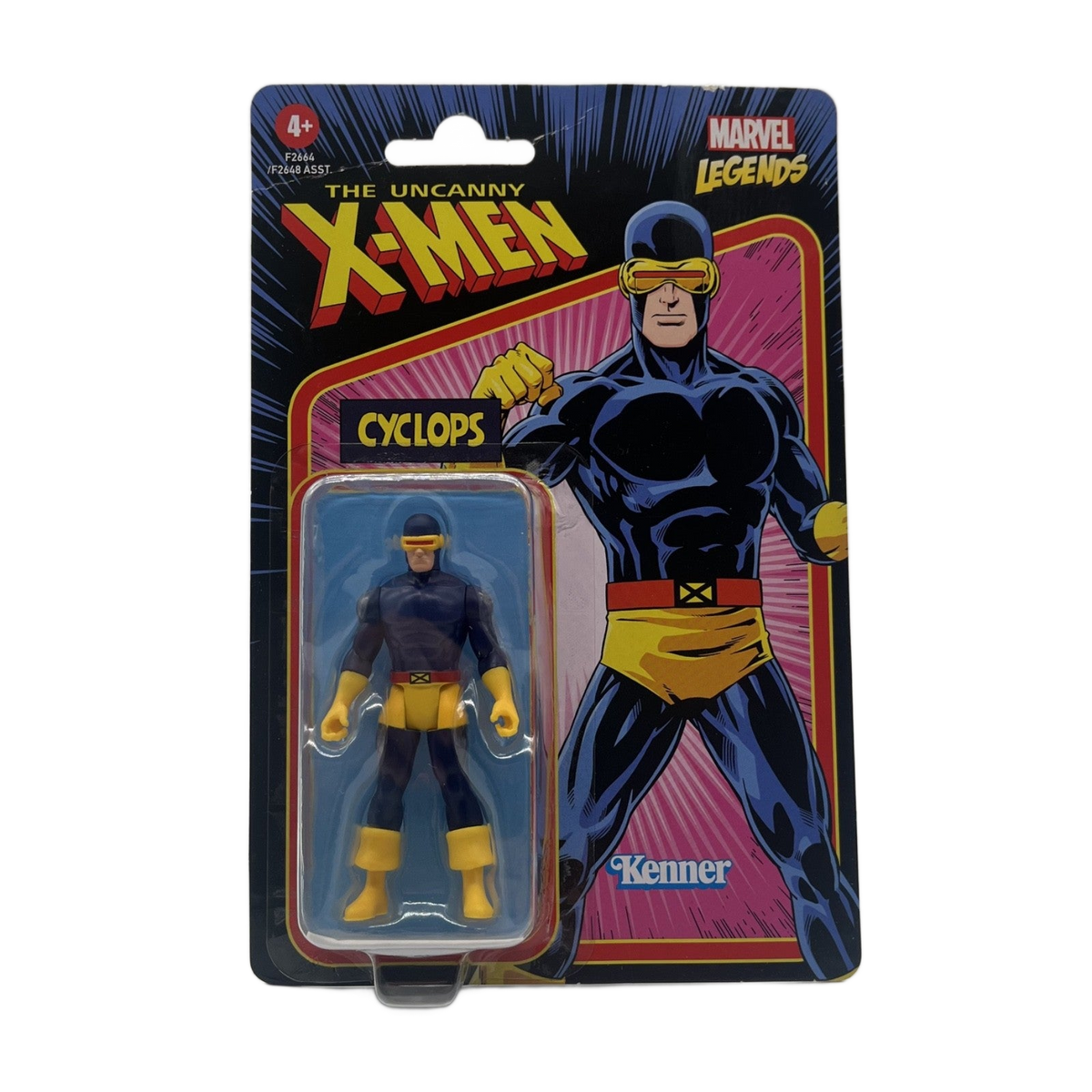 Hasbro Marvel Legends Series Cyclops X-Men 3.75" Kenner Retro Action Figure 2021 New Carded