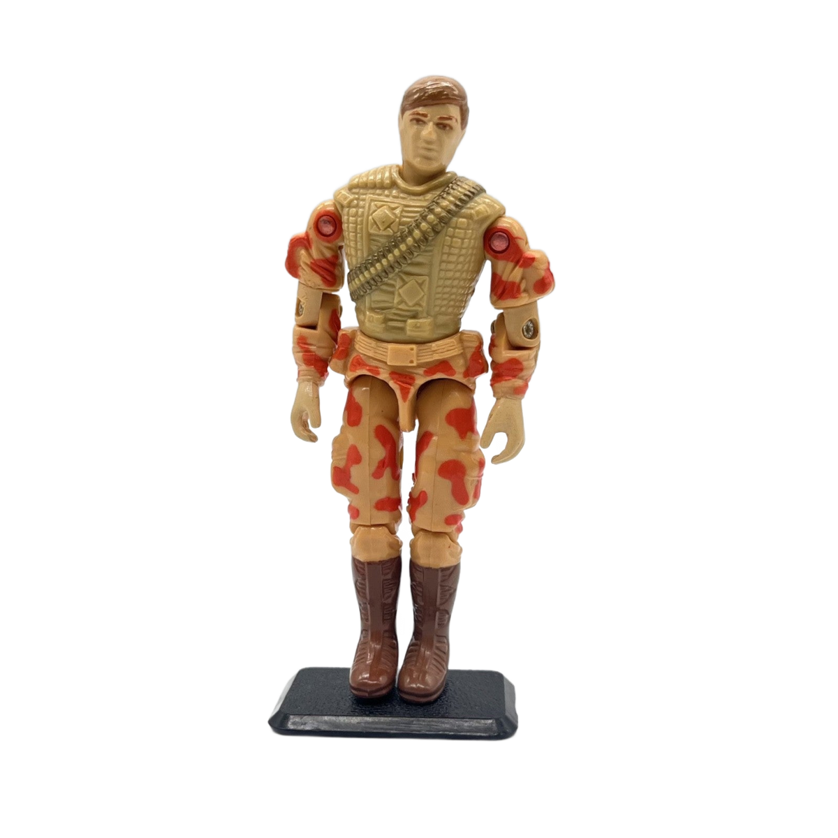 1988 Hasbro G.I. Joe SPEARHEAD & MAX (V1) – Near Complete – Vintage