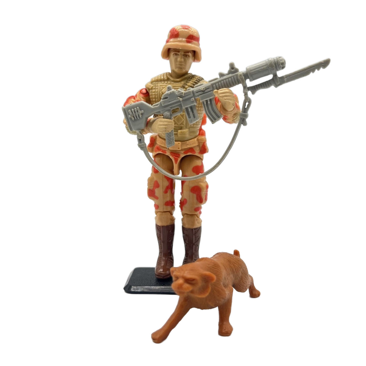 1988 Hasbro G.I. Joe SPEARHEAD & MAX (V1) – Near Complete – Vintage