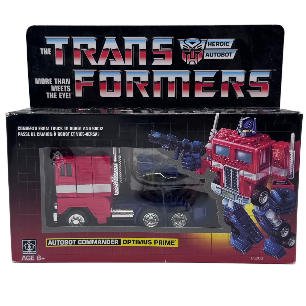 Hasbro Transformers G1 Autobot Commander Optimus Prime — 2018 Reissue