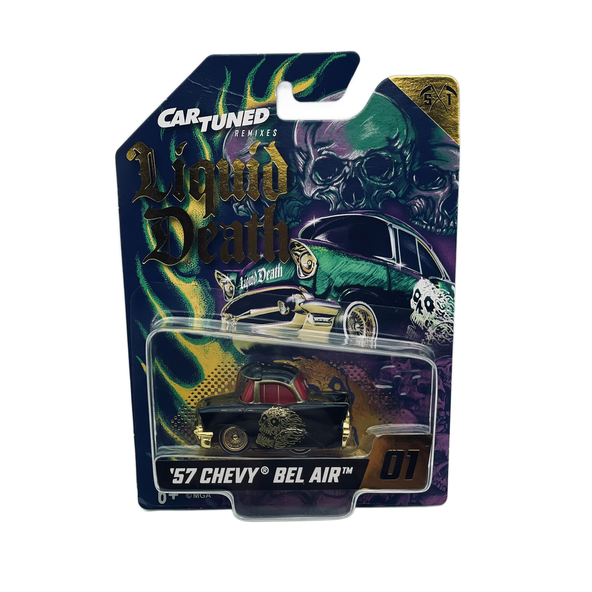 CarTuned Remixes x Liquid Death '57 Chevy Bel Air (#01)