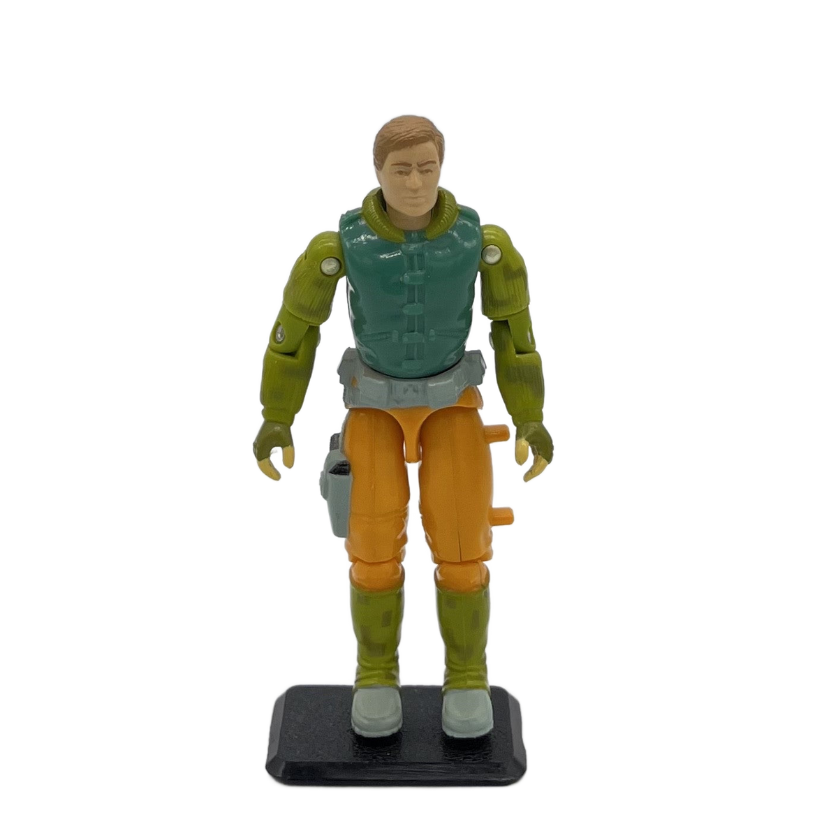 1990 Hasbro GI Joe ARAH -  CAPTAIN GRID-IRON V1 – CHINA COO – Vintage
