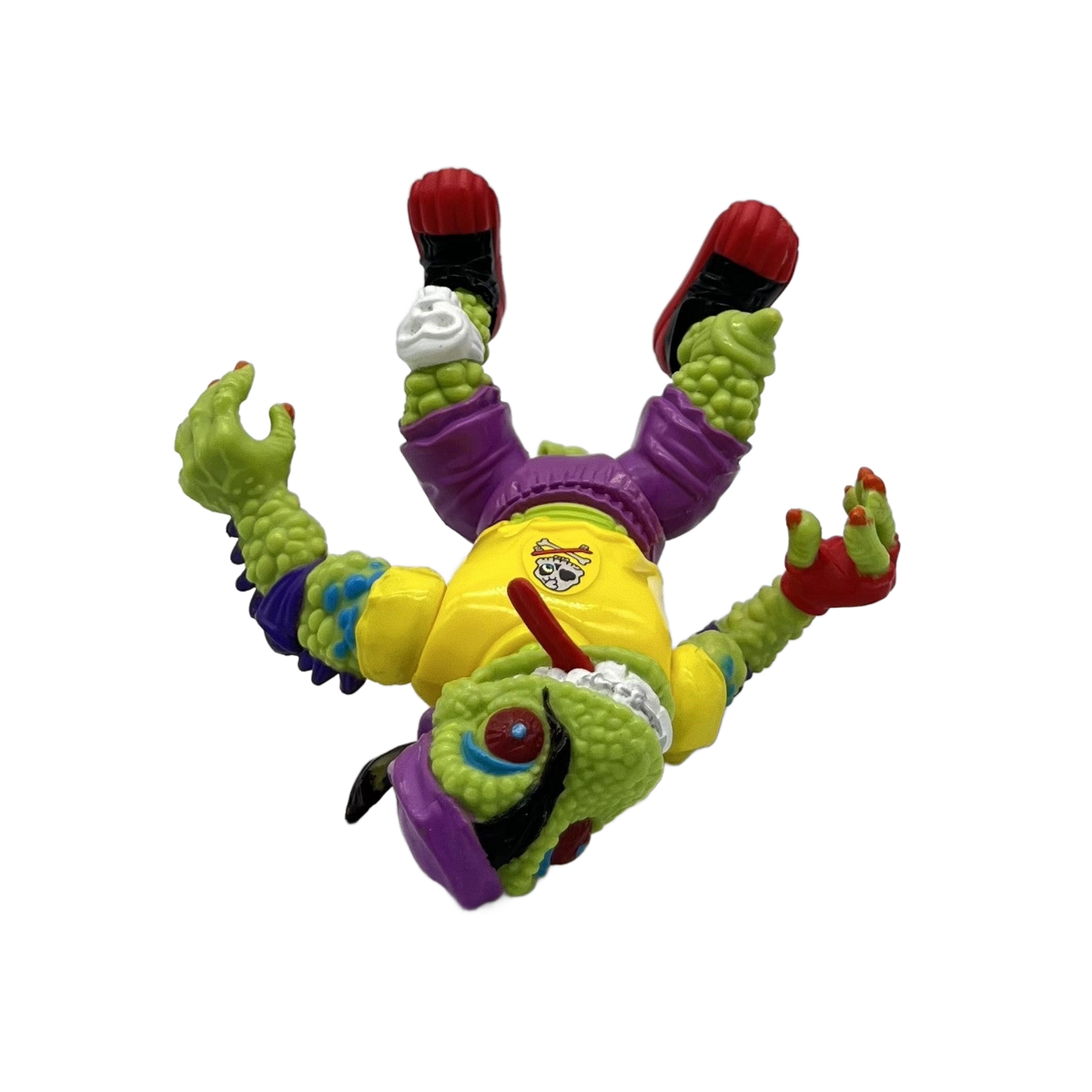 1990 TMNT Playmates Teenage Mutant Ninja Turtles MONDO GECKO Complete