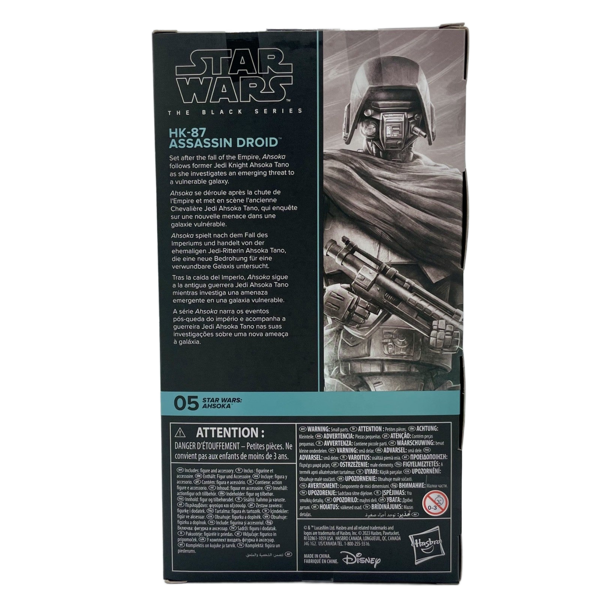 Star Wars Black Series Ahsoka HK-87 Assassin Droid 6" Action Figure - Brand New