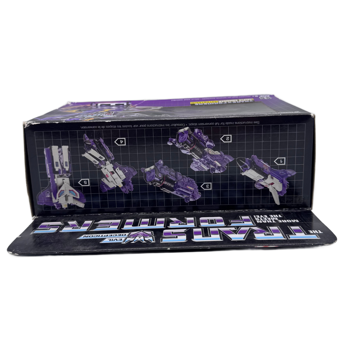 Hasbro Transformers G1 Decepticon Triple Changer Astrotrain — 2019 Reissue, New in Box