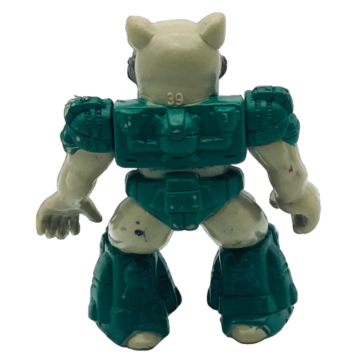 Dragoon Raccoon — No Rub — Battle Beasts Figure (Hasbro/Takara, 1986) No Weapon