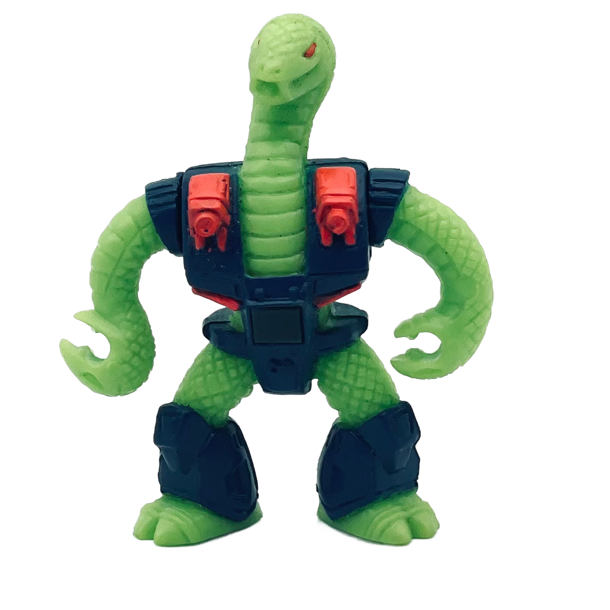 Triple Threat Snake — Water Rub — Battle Beasts Figure (Hasbro/Takara, 1986) No Weapon