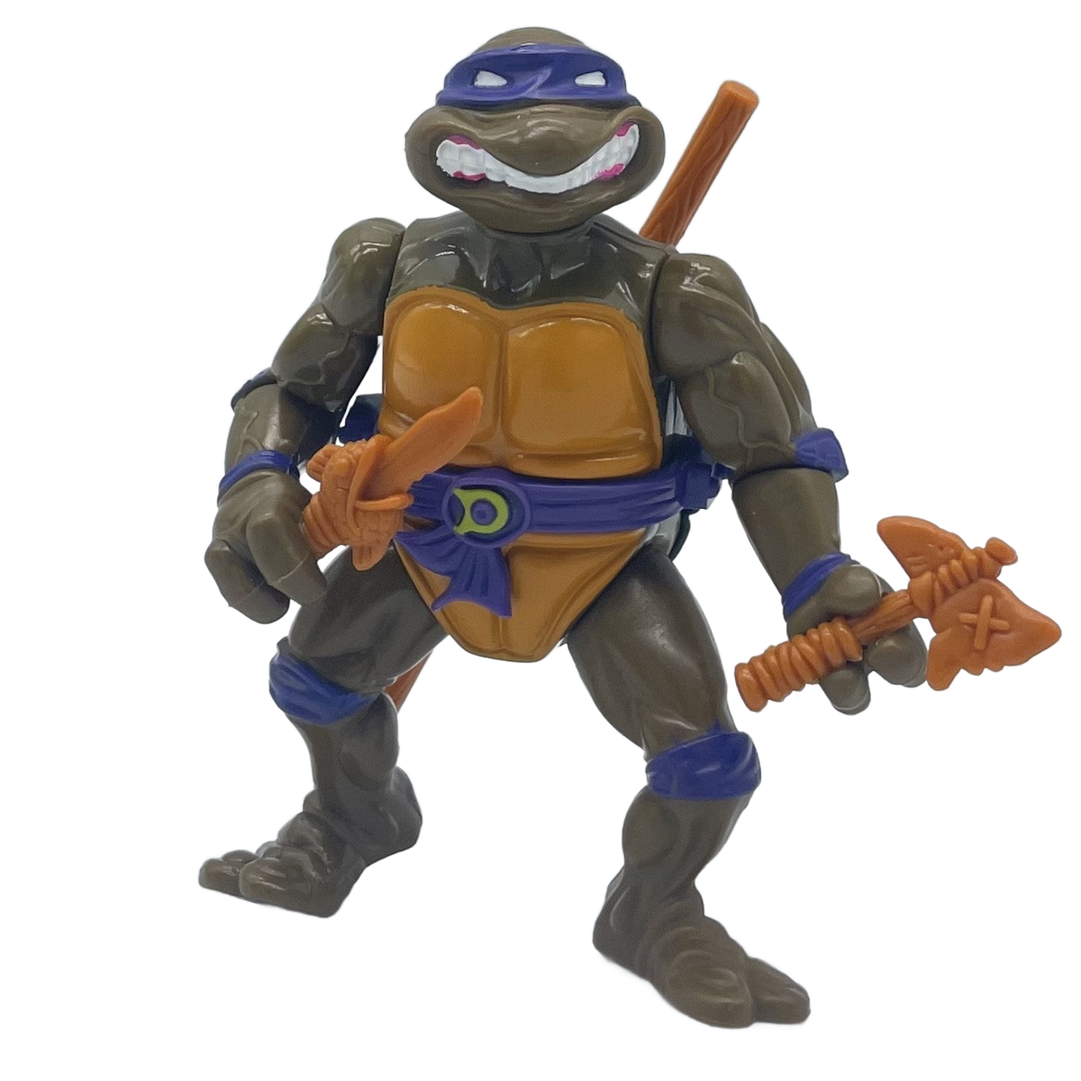 1990 TMNT Teenage Mutant Ninja Turtles – STORAGE SHELL DONATELLO – Complete