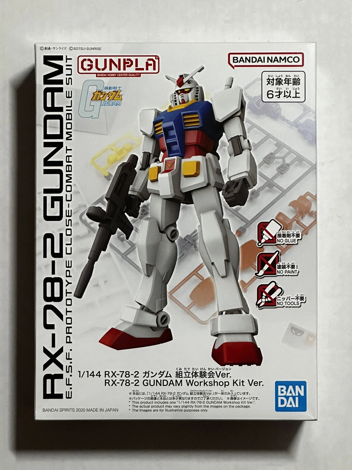 Assembled - RX-78-2 Gundam Workshop Kit Ver. 1/44
