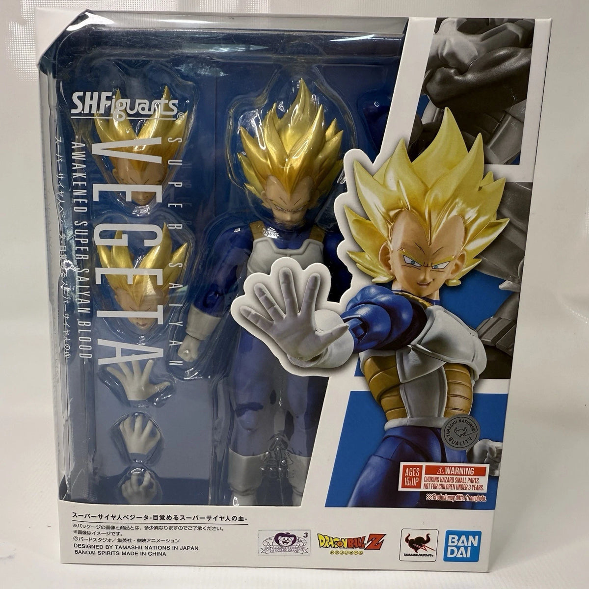 S.H. Figuarts Super Saiyan Vegeta -Awakened Super Saiyan Blood- Dragon Ball Z